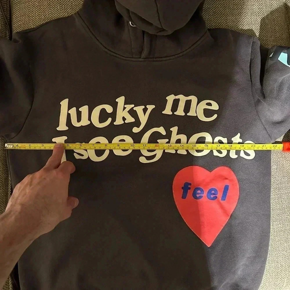kids see ghosts lucky me I see ghosts | camp flog gnaw sweatshirt hoodie unisex - Picture 12 of 14